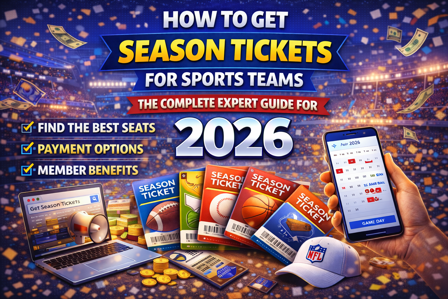 How To Get Season Tickets For Sports Teams