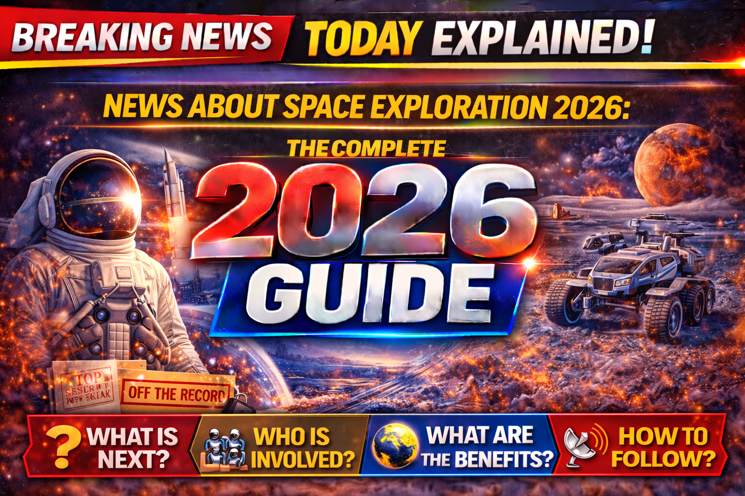 News About Space Exploration 2026
