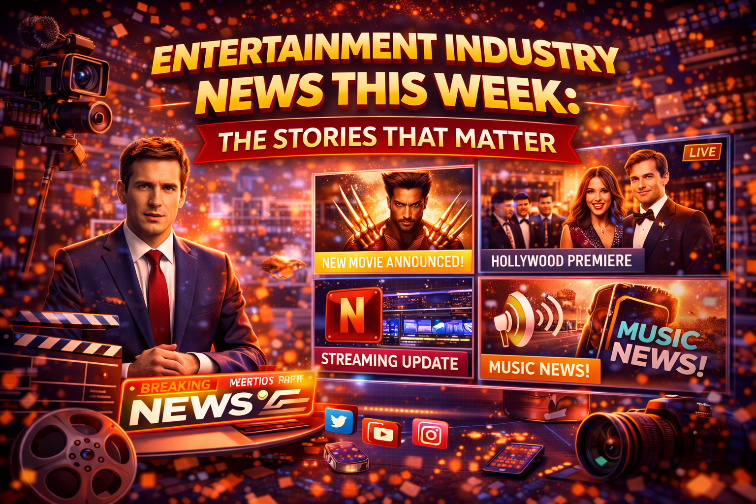 Entertainment Industry News This Week: The Stories That Matter