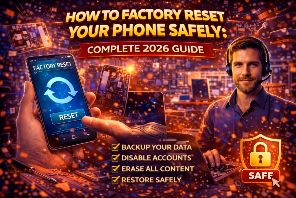 How To Factory Reset Your Phone Safely: Complete 2026 Guide