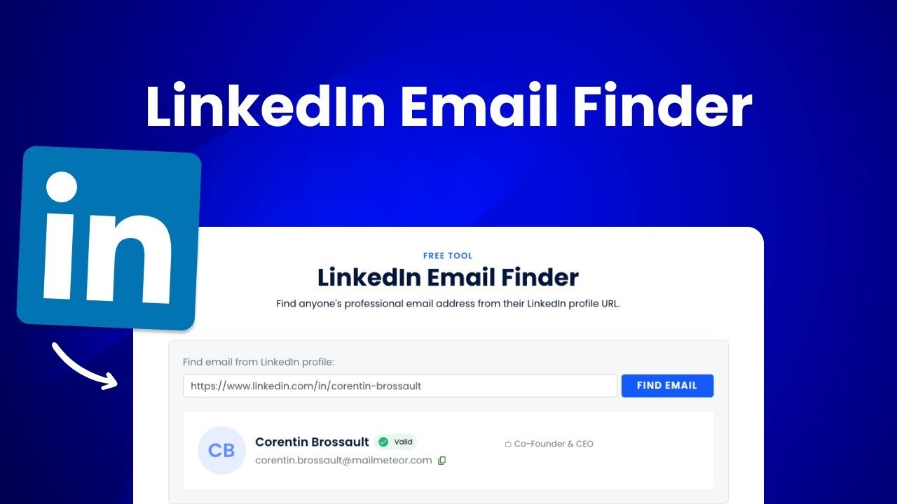 LinkedIn Email Finder Tools
