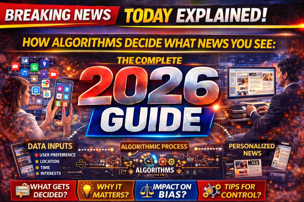 How Algorithms Decide What News You See | Complete 2026