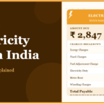 how to read electricity bill india