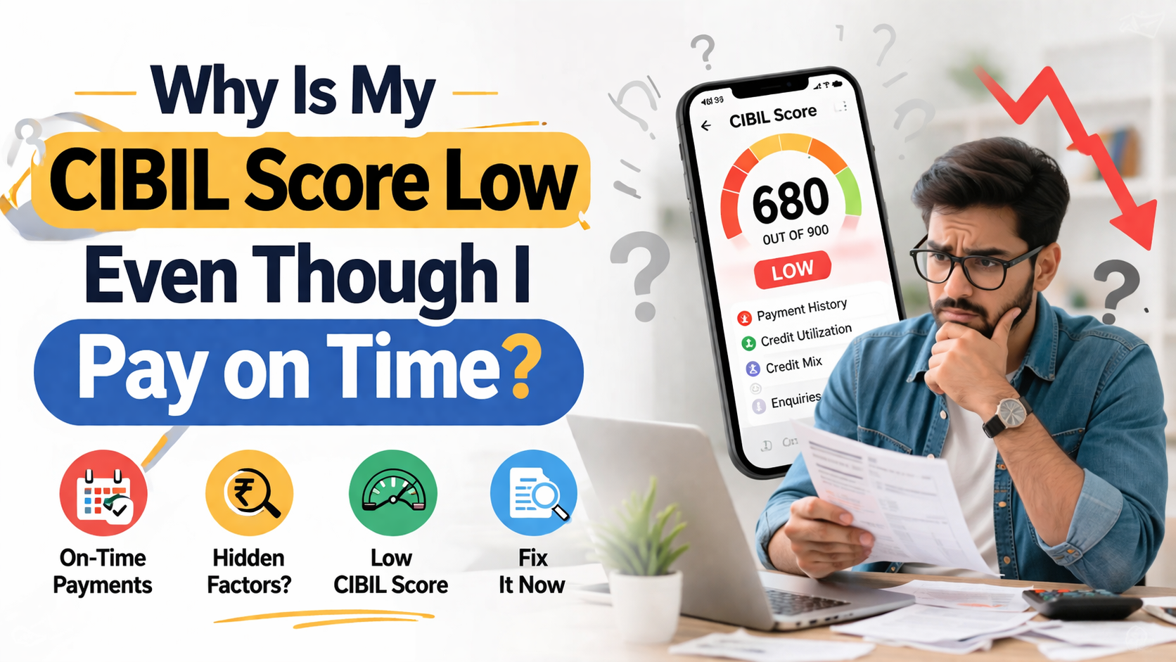 Why My CIBIL Score Low