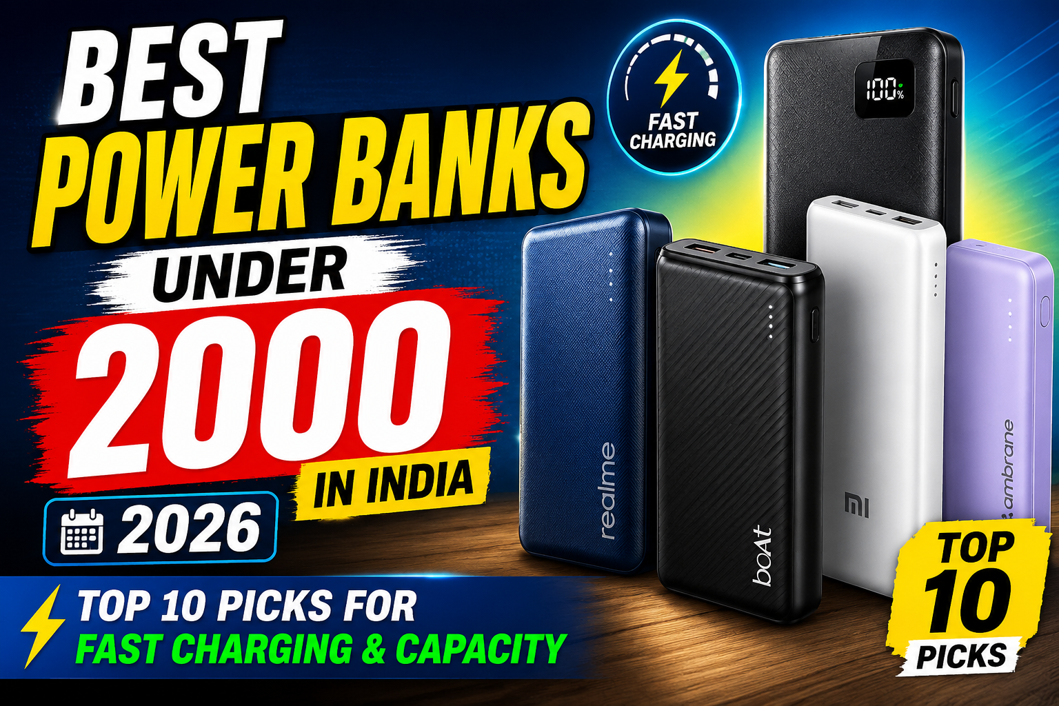 best power banks under 2000 in India 2026