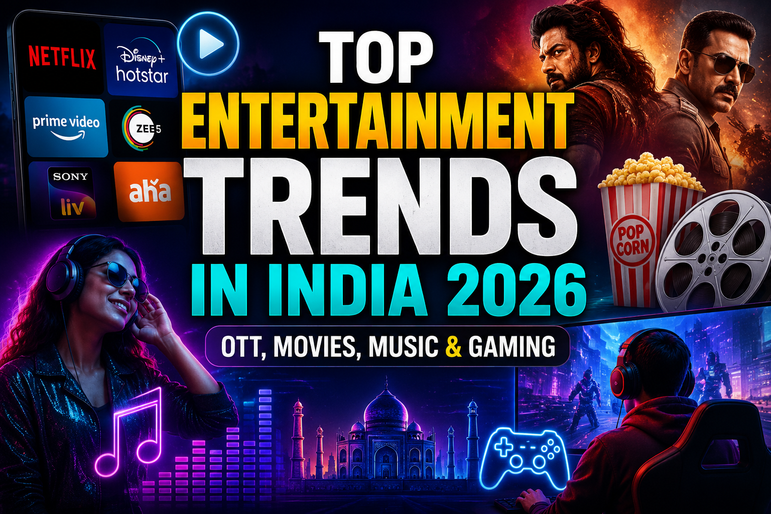 top entertainment trends in India 2026