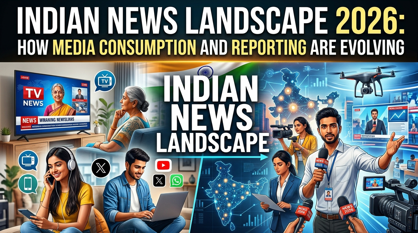 Indian news landscape 2026